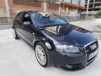 Usado Audi A3 Attraction 150 CV (110 kW) 2007 Negro Utilitario