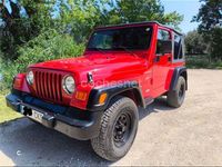 Usado Jeep Wrangler 118 CV (86 kW) 2003 Rojo SUV
