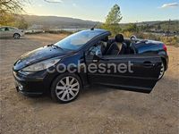 Usado Peugeot 207 CC 110 CV (80 kW) 2007 Negro Descapotable