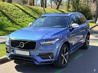 Usado Volvo XC90 R-Design 400 CV (294 kW) 2019 Azul SUV