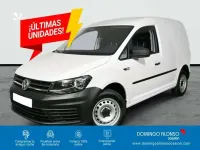 Usado VW Caddy Pro 75 CV (55 kW) 2020 Blanco Monovolumen