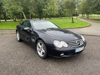Usado Mercedes SL350 245 CV (180 kW) 2003 Negro Descapotable