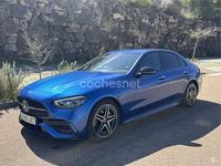 Usado Mercedes C200 184 CV (135 kW) 2022 Azul Berlina