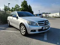 Usado Mercedes C200 Avantgarde 136 CV (100 kW) 2007 Gris / plata Familiar