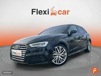 Usado Audi A3 S-Line 150 CV (110 kW) 2017 Negro Berlina