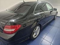 Käytetty Mercedes C250 Avantgarde 204 HP (150 kW) 2011 Musta Sedan