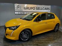 Usado Peugeot 208 Active 102 CV (75 kW) 2022 Amarillo Utilitario