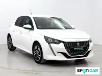 Usado Peugeot 208 Allure 101 CV (74 kW) 2022 Blanco Utilitario