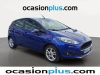 Usado Ford Fiesta Trend 82 CV (60 kW) 2016 Azul Utilitario