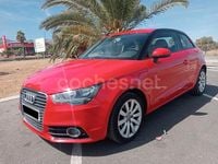 Usado Audi A1 Attraction 86 CV (63 kW) 2014 Rojo Utilitario