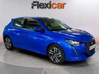 Usado Peugeot 208 Allure 101 CV (74 kW) 2020 Azul Utilitario