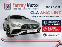 Usado Mercedes CLA250e 218 CV (160 kW) 2025 Gris / plata Berlina