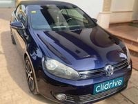 Usado VW Golf Cabriolet 105 CV (77 kW) 2013 Azul Descapotable