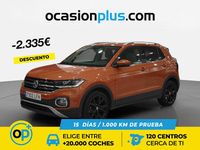 Usado VW T-Cross Sportline 115 CV (84 kW) 2020 Naranja SUV