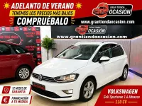 Usado VW Golf Sportsvan Advance 110 CV (80 kW) 2016 Blanco Monovolumen