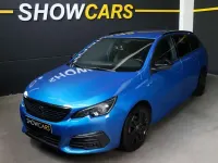 Usado Peugeot 308 SW GT 131 CV (96 kW) 2021 Azul Familiar