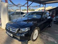 Usado Mercedes E200 150 CV (110 kW) 2017 Negro Berlina