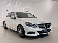 Usado Mercedes E220 Avantgarde 170 CV (125 kW) 2015 Blanco Berlina