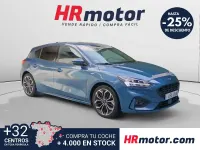 Usado Ford Focus ST-Line 125 CV (91 kW) 2020 Azul Berlina