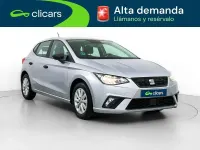 Usado Seat Ibiza Reference 80 CV (58 kW) 2020 Plateado Utilitario