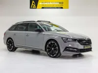 Usado Skoda Superb SportLine 280 CV (205 kW) 2021 Gris Familiar