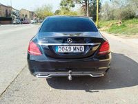 Usado Mercedes C220 170 CV (125 kW) 2015 Negro Berlina