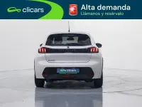 Usado Peugeot e-208 Allure 100 kW (136 CV) 2021 Blanco Utilitario