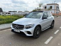 Usado Mercedes GLC250 204 CV (150 kW) 2018 Gris / plata SUV