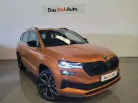 Usado Skoda Karoq Ambition 150 CV (110 kW) 2023 Naranja SUV