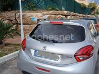 Usado Peugeot 208 Style 82 CV (60 kW) 2017 Gris / plata Utilitario