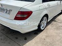 Usado Mercedes C180 120 CV (88 kW) 2013 Blanco Berlina