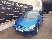 Usado Peugeot 307 110 CV (80 kW) 2004 Azul Berlina