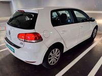 Usado VW Golf VI 105 CV (77 kW) 2011 Blanco Utilitario
