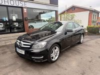 Usado Mercedes C220 170 CV (125 kW) 2013 Negro Coupe