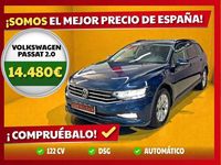 Usado VW Passat Business 122 CV (89 kW) 2020 Azul Familiar