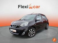 Usado Nissan Micra Tekna 80 CV (58 kW) 2015 Negro Utilitario