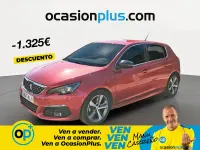 Usado Peugeot 308 GT-line 130 CV (95 kW) 2018 Rojo Berlina