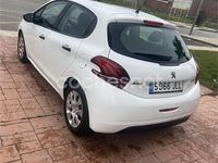 Begagnad Peugeot 208 Access 82 HK (60 kW) 2016 Vit Halvkombi