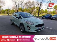 Usado Ford Fiesta Trend 86 CV (63 kW) 2018 Verde Utilitario