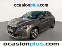 Usado Peugeot 208 Active 100 CV (73 kW) 2020 Gris Utilitario