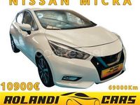 Usado Nissan Micra Acenta 90 CV (66 kW) 2018 Blanco Berlina
