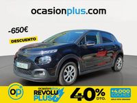 Usado Citroën C3 Feel 68 CV (50 kW) 2017 Negro Utilitario
