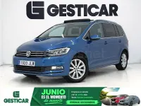 Usado VW Touran Sportline 150 CV (110 kW) 2016 Azul Monovolumen