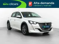 Usado Peugeot e-208 Allure 100 kW (136 CV) 2020 Blanco Utilitario
