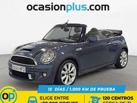 Usado Mini Cooper S Cabriolet 184 CV (135 kW) 2011 Azul Descapotable