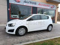 Usado Chevrolet Aveo LT 86 CV (63 kW) 2013 Blanco Berlina