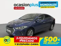 Usado Hyundai Elantra Style 132 CV (97 kW) 2016 Azul Berlina
