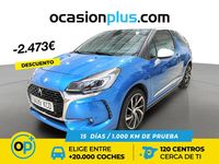 Usado DS Automobiles DS3 Style 99 CV (72 kW) 2017 Azul Utilitario