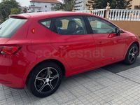 Usado Seat Leon Style 110 CV (80 kW) 2014 Rojo Berlina