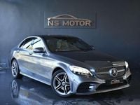 Usado Mercedes C200 160 CV (117 kW) 2019 Gris / plata Berlina